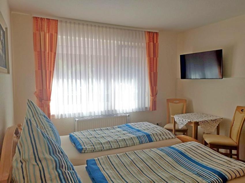 Ferienwohnung Haus Waldesrand นอร์เดอร์ไน ภายนอก รูปภาพ